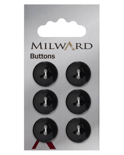 Buttons: Carded: 16mm: Pack of 6: Code A