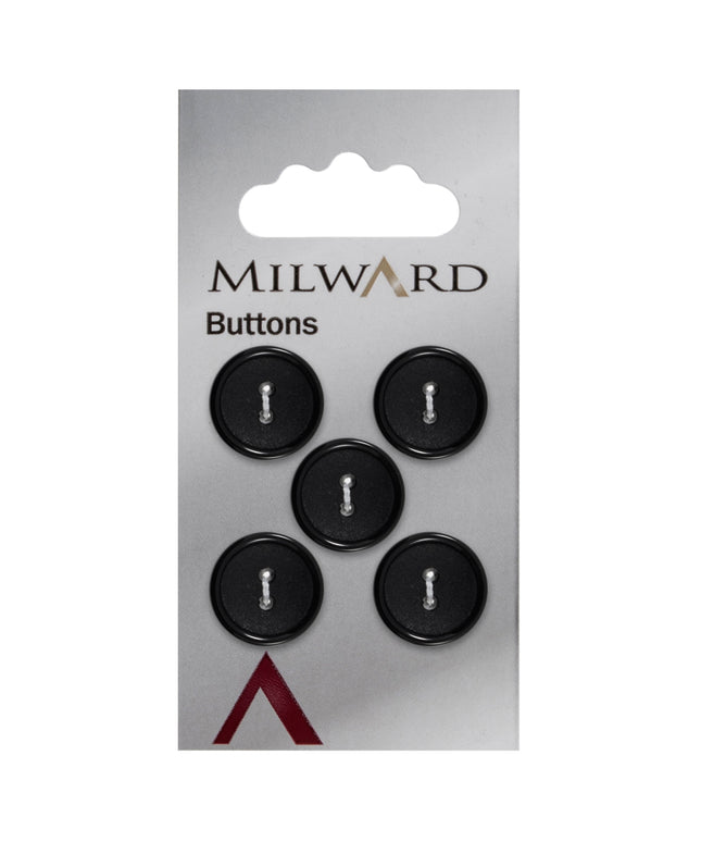 Buttons: Carded: 16mm: Pack of 5: Code B