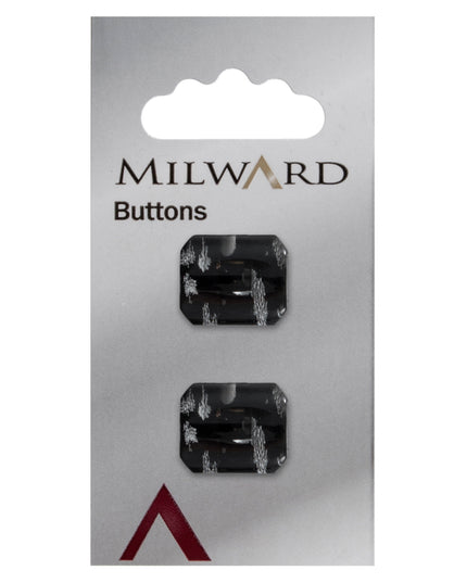 Buttons: Carded: 20mm: Pack of 2: Code K