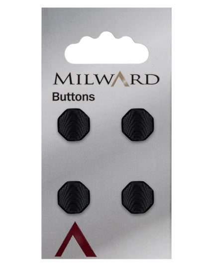 Buttons: Carded: 12mm: Pack of 4: Code B