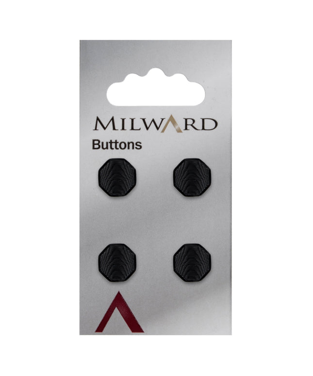 Buttons: Carded: 12mm: Pack of 4: Code B