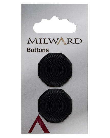 Buttons: Carded: 25mm: Pack of 2: Code B