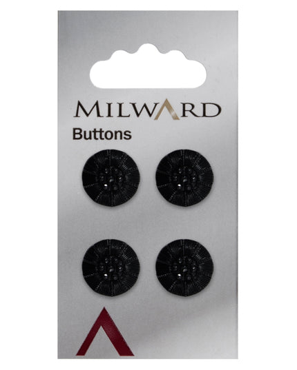 Buttons: Carded: 15mm: Pack of 4: Code D