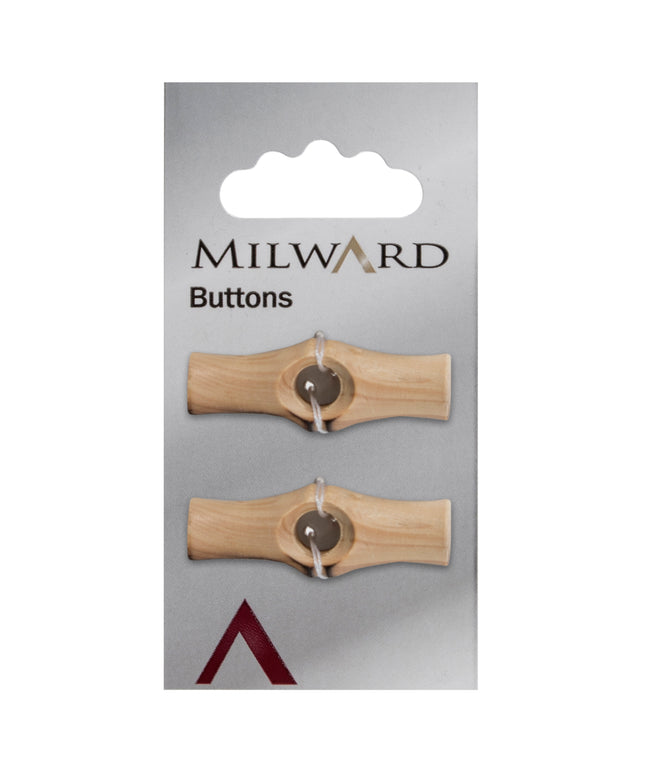 Buttons: Carded: 36mm: Pack of 2: Code G