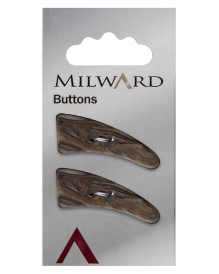Buttons: Carded: 22mm: Pack of 2: Code J
