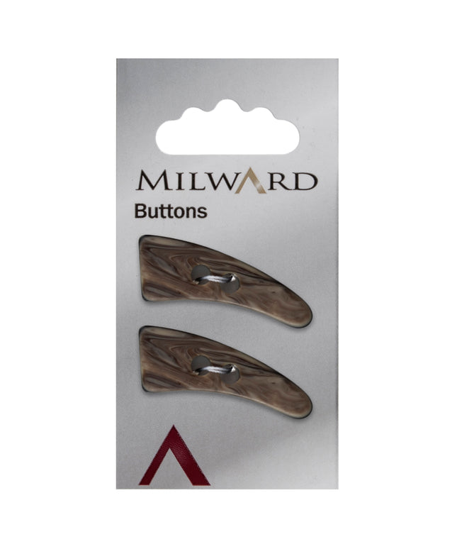 Buttons: Carded: 22mm: Pack of 2: Code J
