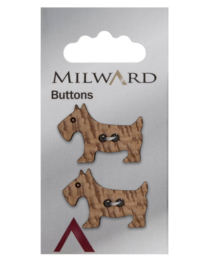 Buttons: Carded: 30mm: Pack of 2: Code G