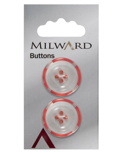 Buttons: Carded: 22mm: Pack of 2: Code C
