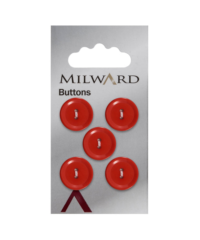 Buttons: Carded: 15mm: Pack of 5: Code B