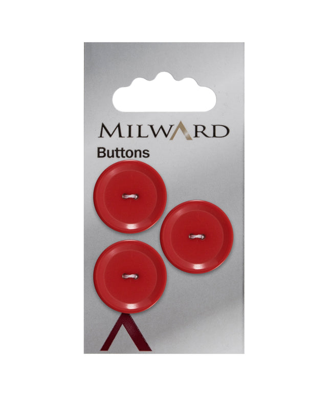 Buttons: Carded: 20mm: Pack of 3: Code B