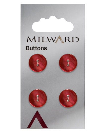 Buttons: Carded: 12mm: Pack of 4: Code G