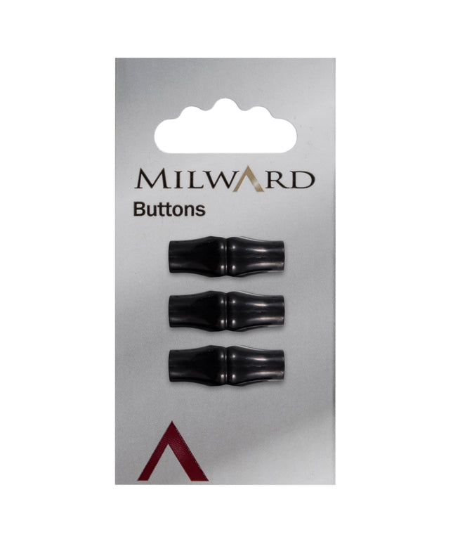 Buttons: Carded: 25mm: Pack of 3: Code D