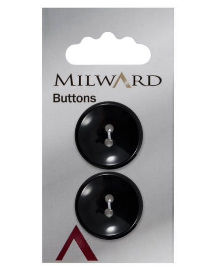 Buttons: Carded: 25mm: Pack of 2: Code C