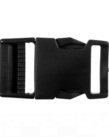 Buckle: Carded: Square: Black: 25mm: Pack of 1: Code A