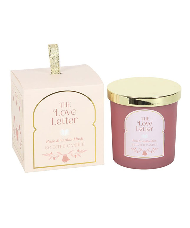 The Love Letter Rose & Vanilla Musk Candle