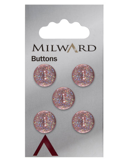Buttons: Carded: 12mm: Pack of 5: Code D