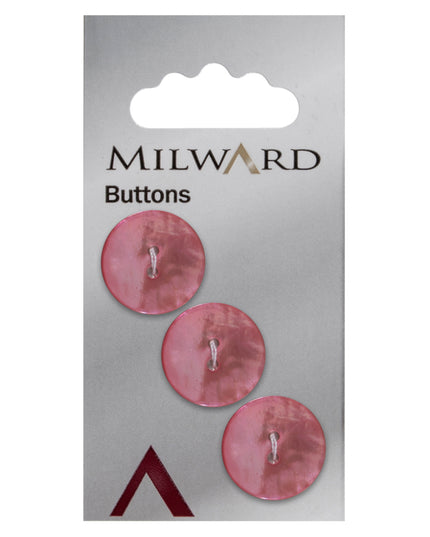 Buttons: Carded: 18mm: Pack of 3: Code G