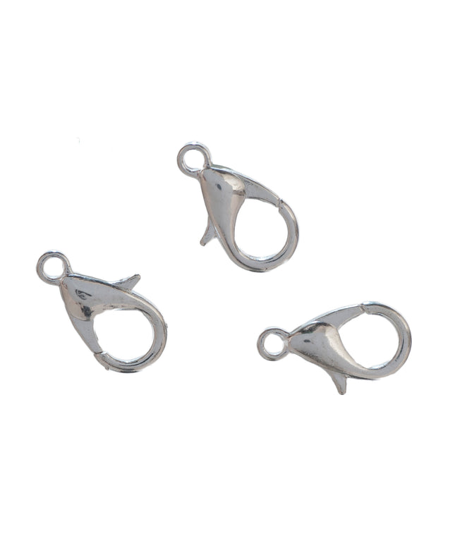 Trigger Clasp: Silver: 10mm