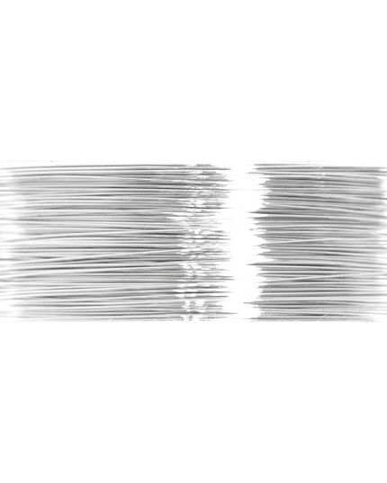 Beading Wire: 34 Gauge: 21.9m: Silver