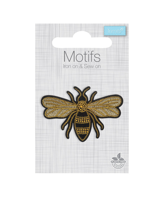Motif C: Metallic Bee