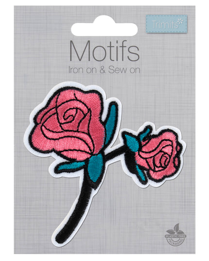 Motif B: Roses on Stem