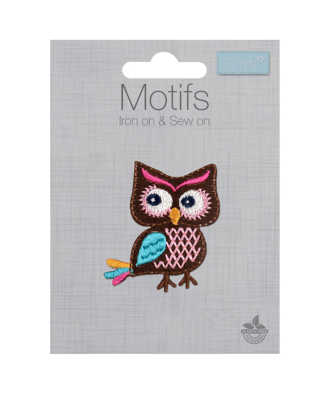 Motif A: Colourful Owl