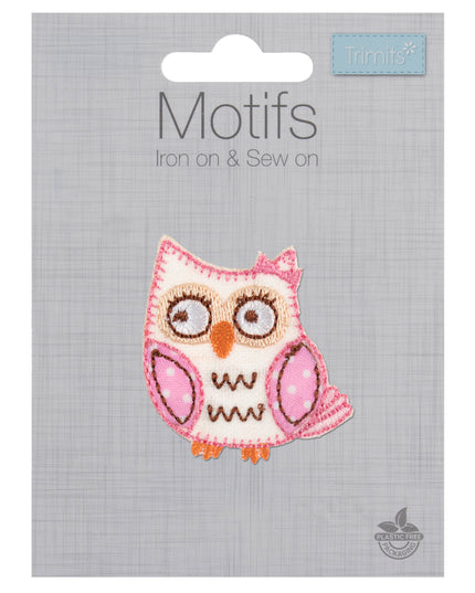 Motif B: Pink Owl