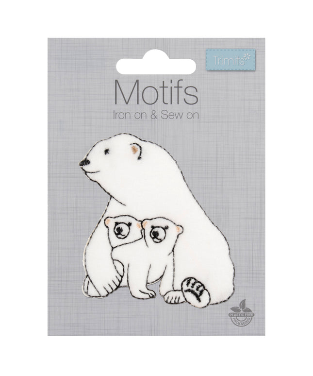Motif A: Polar Bear and Cubs