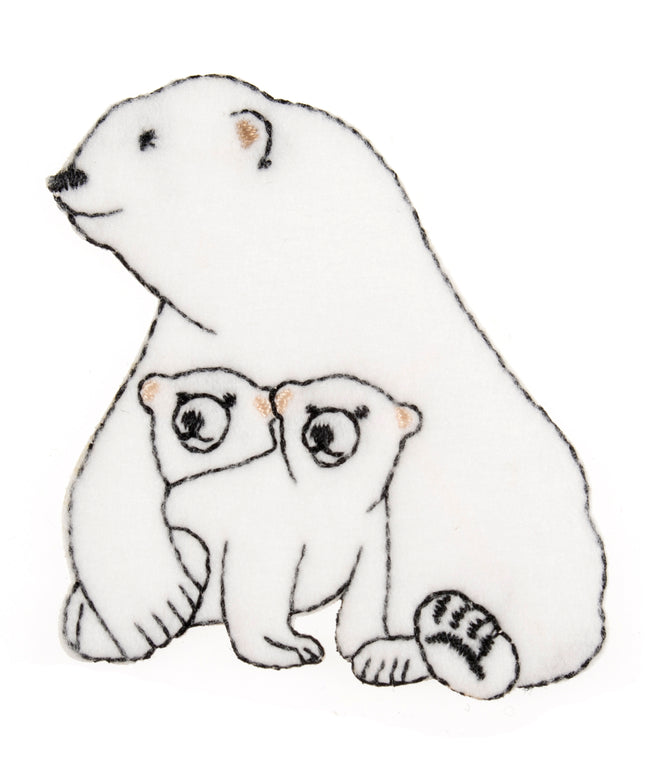Motif A: Polar Bear and Cubs