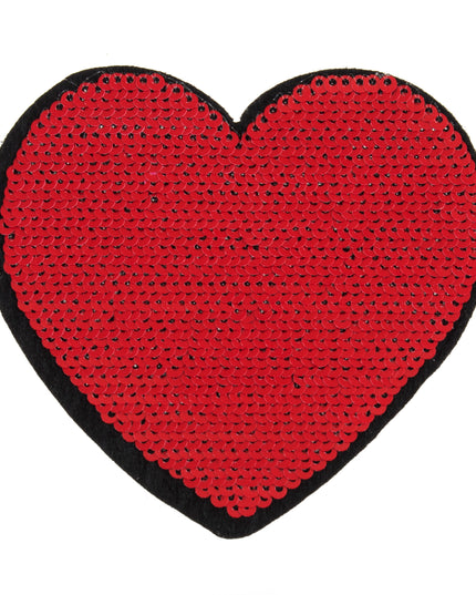 Motif C: Red Heart: Flip Sequin