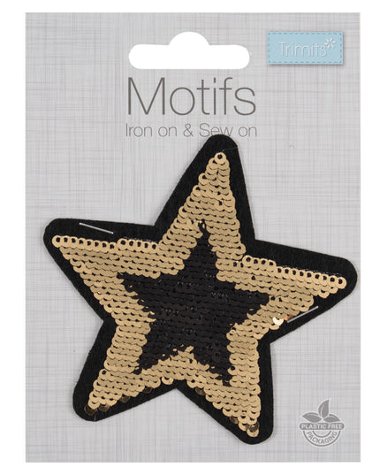 Motif C: Flip Sequin Star