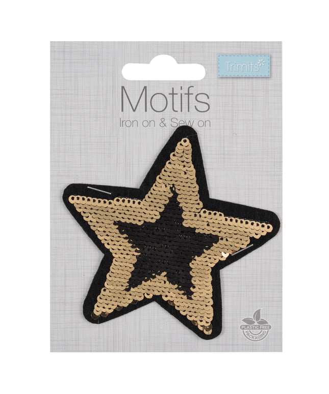Motif C: Flip Sequin Star