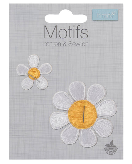 Motif C: White Daisies