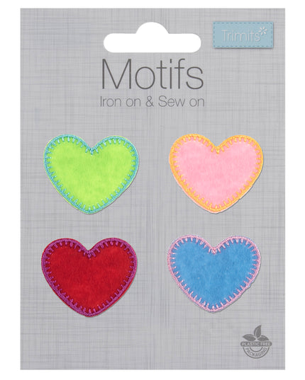 Motif B: 4 Hearts