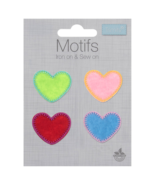 Motif B: 4 Hearts