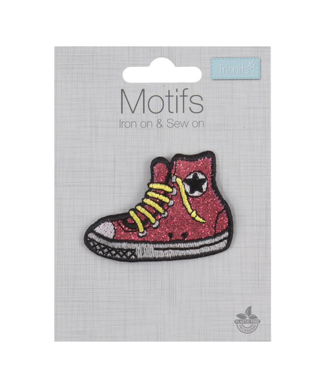Motif B: Glitter Plimsoll