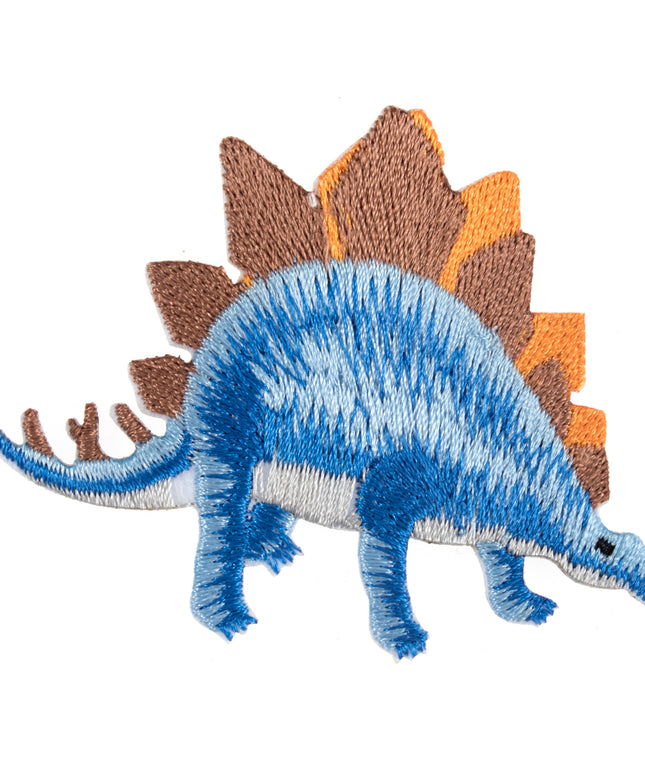Motif C: Blue Dinosaur