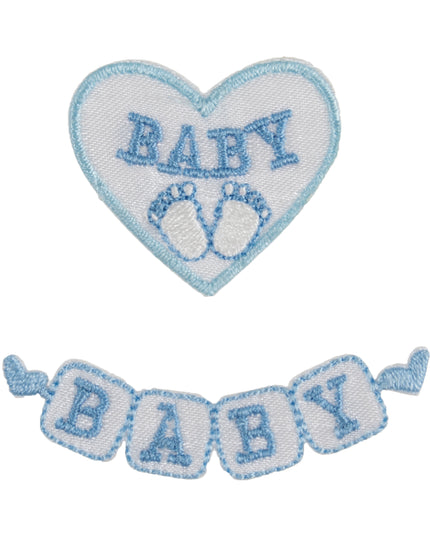 Motif B: Baby Blocks: Blue