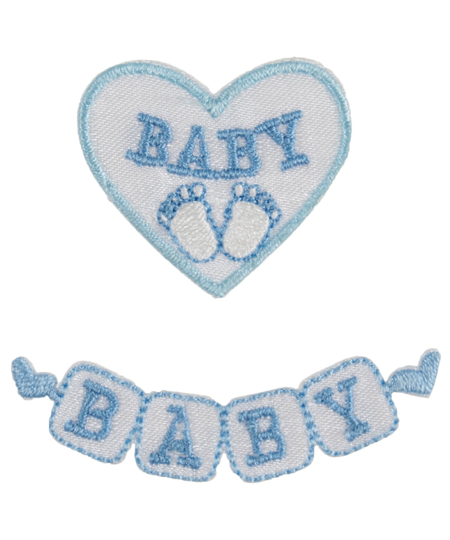 Motif B: Baby Blocks: Blue