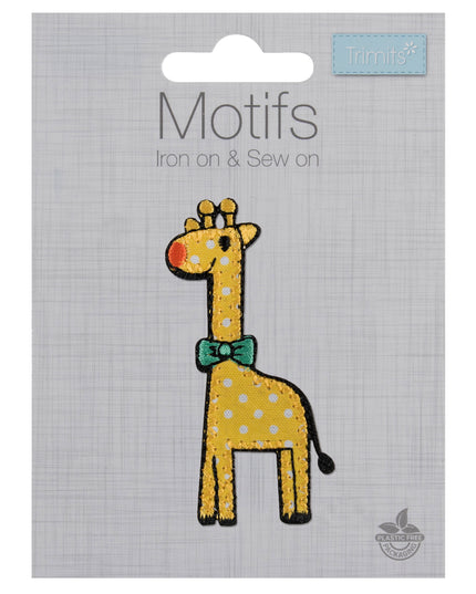 Motif B: Yellow Spotted Giraffe