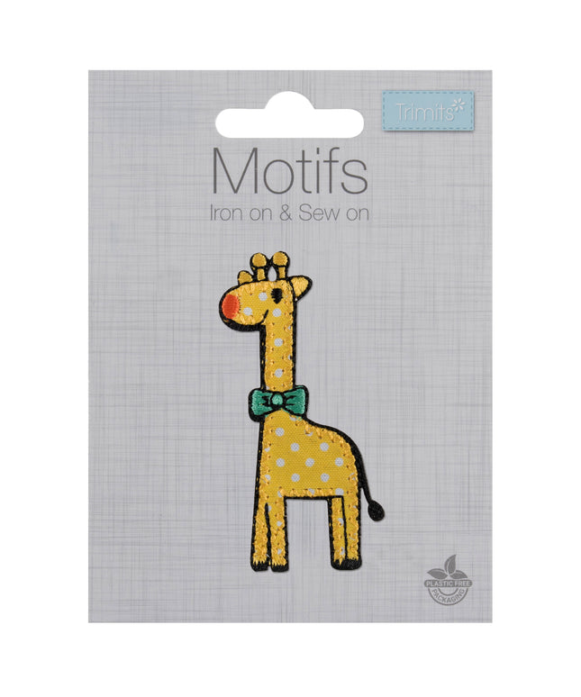 Motif B: Yellow Spotted Giraffe