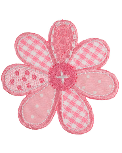 Motif C: Patchwork Flower: Pink