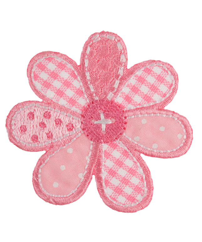 Motif C: Patchwork Flower: Pink