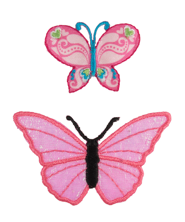 Motif C: Butterflies: Pink