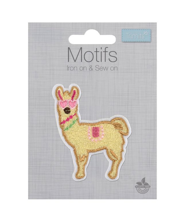 Motif B: Llama In Glasses
