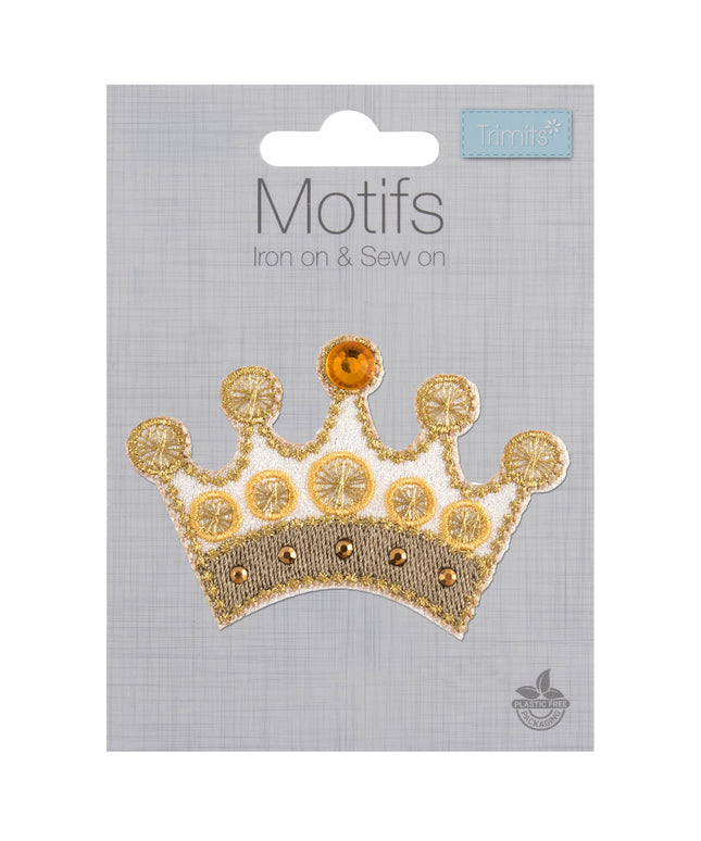 Motif C: Gem Gold Crown