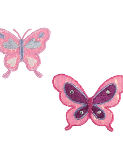 Motif C: Big and Small Butterfly: Pink