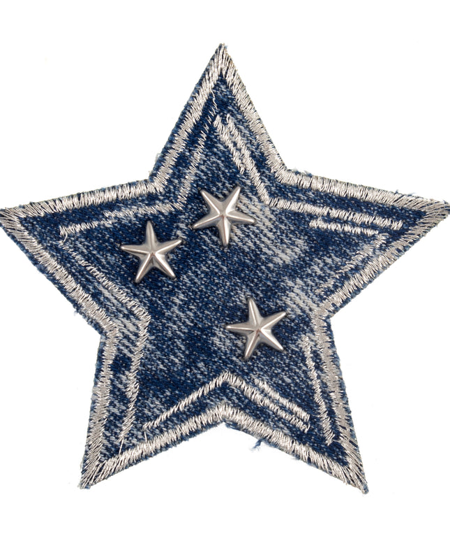 Motif C: Studded Denim Star