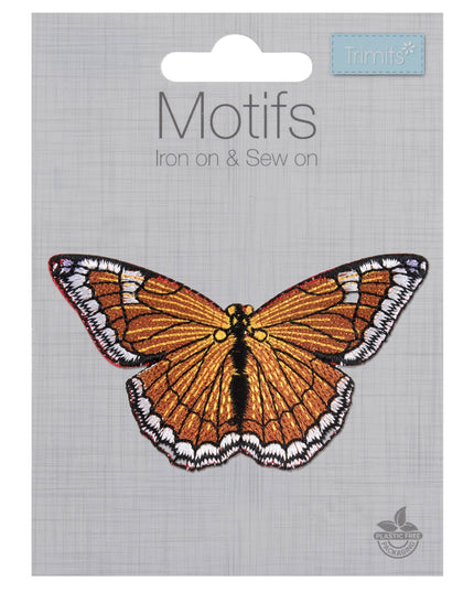 Motif C: Orange Butterfly
