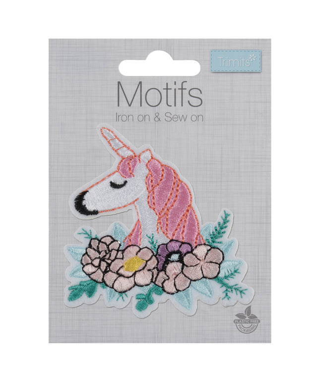 Motif B: Floral Unicorn